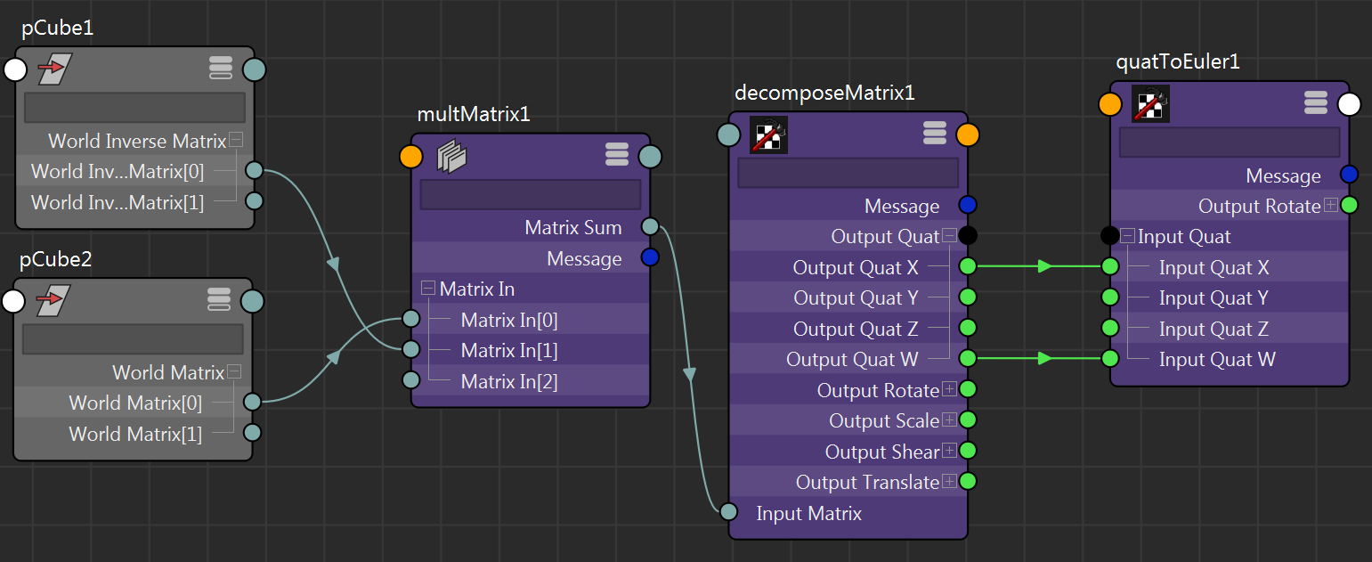 Node Based Matrix Constraint Screenshot